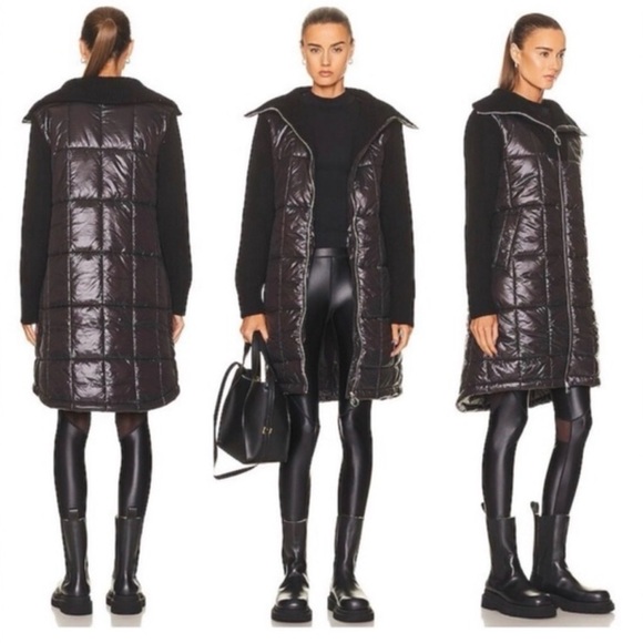 Varley Jackets & Blazers - Varley Mayten Knit Puffer Long Jacket Size XS